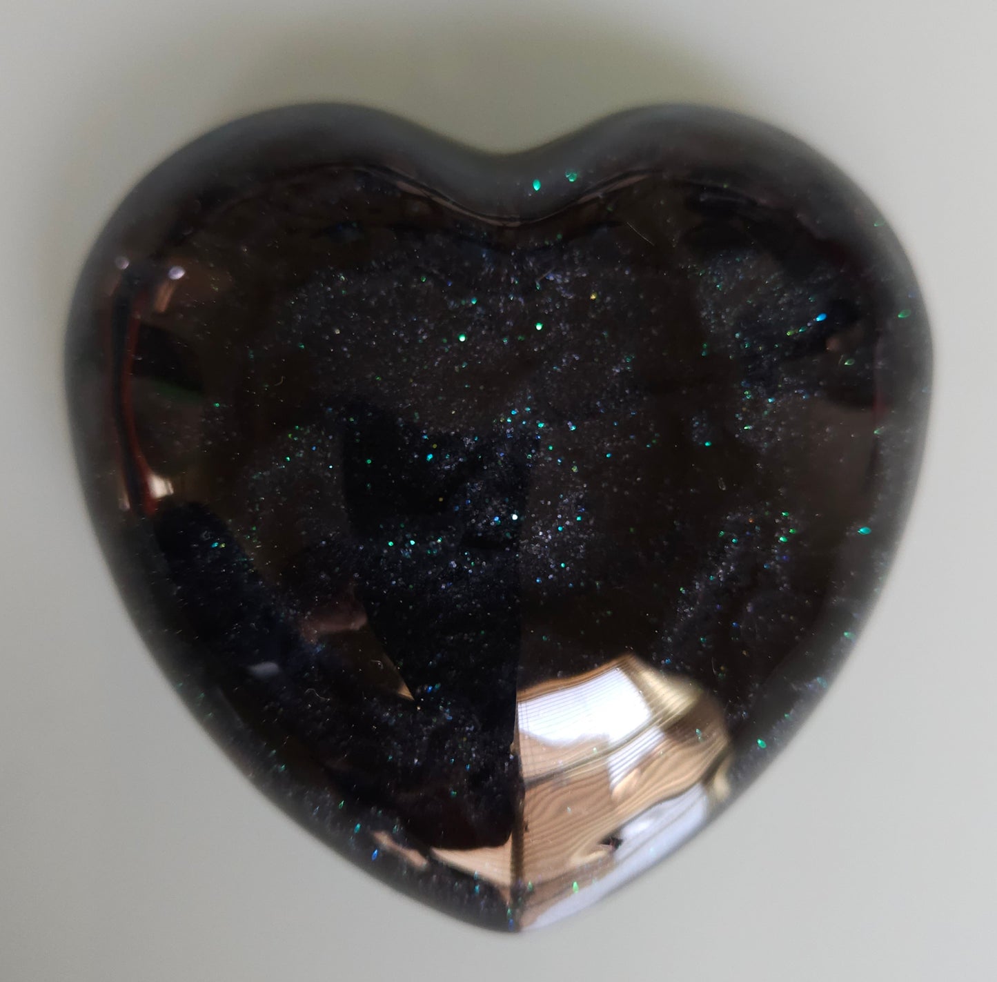 Midnight Stardust Keepsake Heart